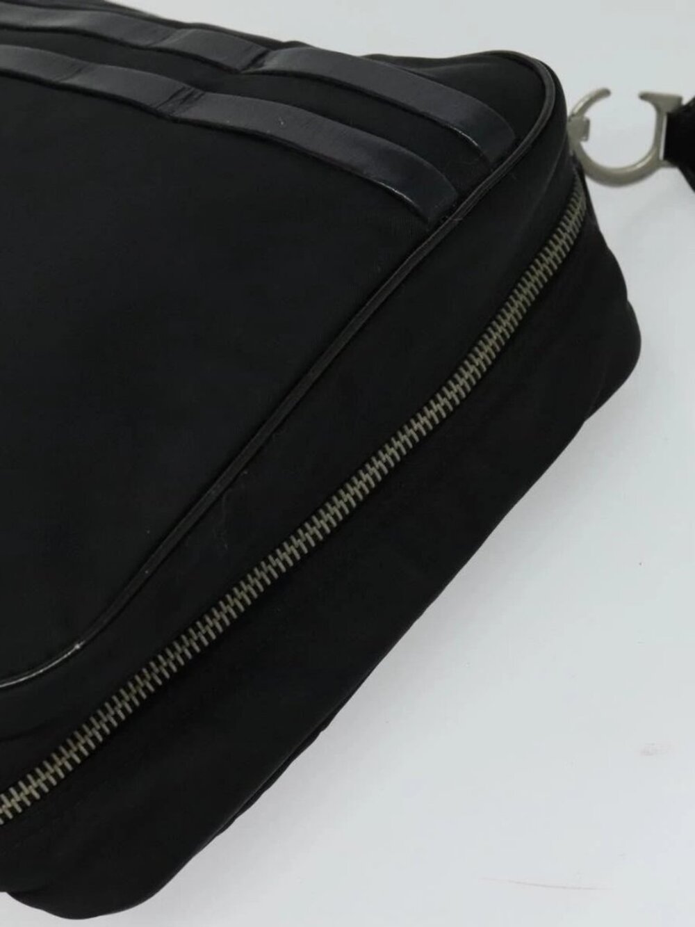 Christian Dior Shoulder Bag Nylon Black Auth bs24209 - Picture 6 of 15